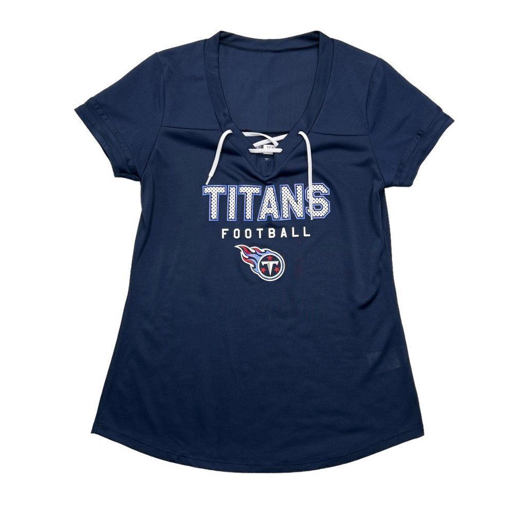 NFL Women's Blue Tennessee Titans Football Shirt